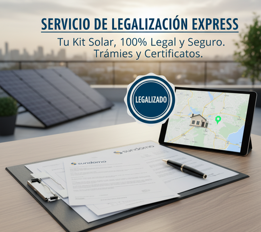 Legalización kit solar